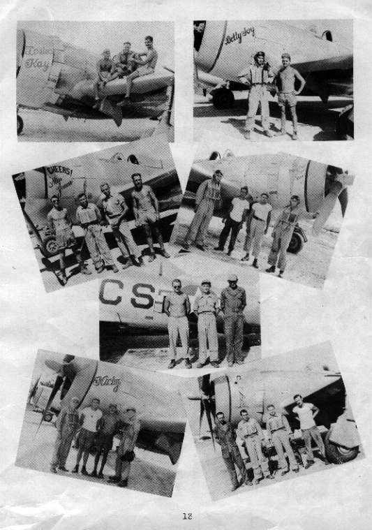 Air Crews of the 34th Fighter Squadron