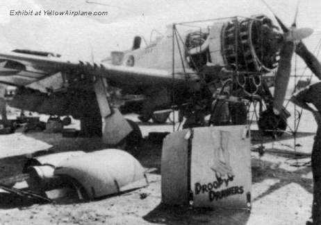 Ole Droopy Drawers a P-47 Thunderbolt from World War 2
