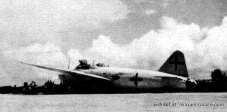 Japanese Betty Bomber on Ie Shima in WWII