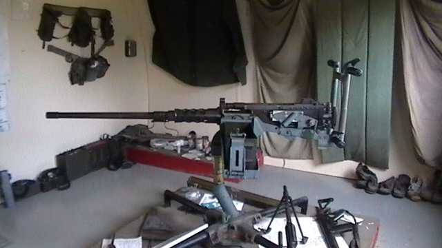 Machine Gun from the Falklands War, Guerra de la Malvinas