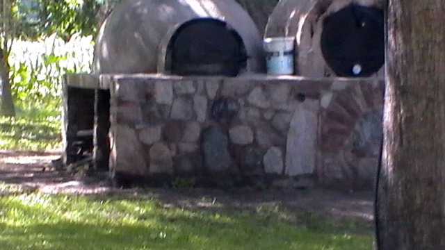 Ovens at Mariano's house in Argentina
