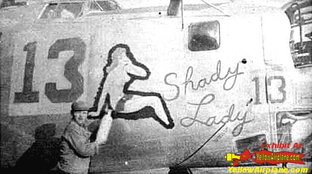 WW2 B-24 Liberator Bomber, the Shady Lady  