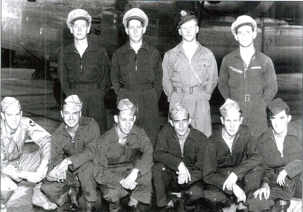 2 Lt. Philip J. Crossman's crew with Jack Cody