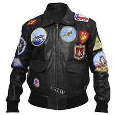 Real Top Gun Leather Jacket