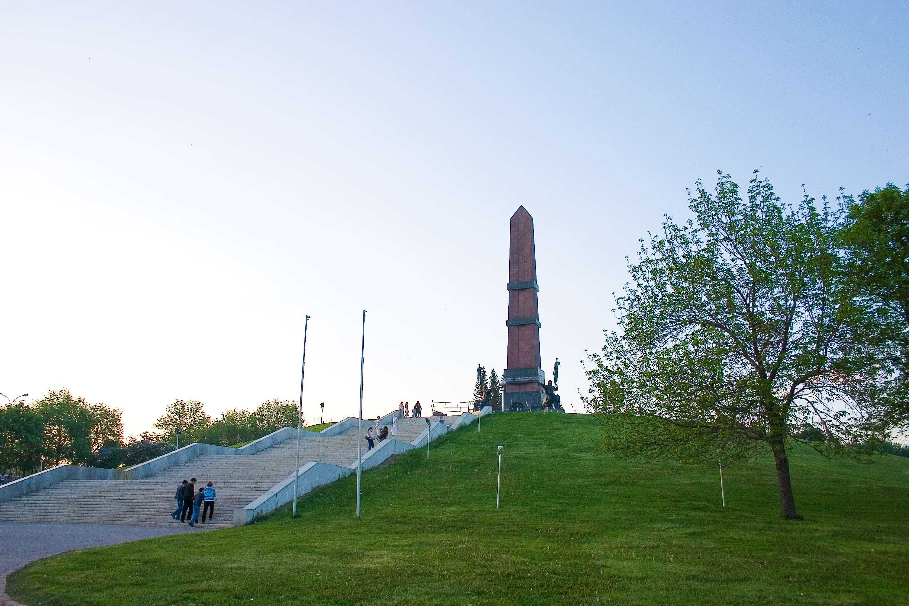 Monument in Ufa Russia