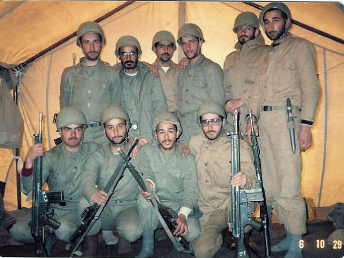 Siamak Hatami in the Iran / Iraq War 1987