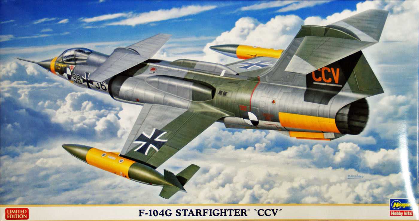 Hasegawa F-104G Starfighter "CCV" Special Design