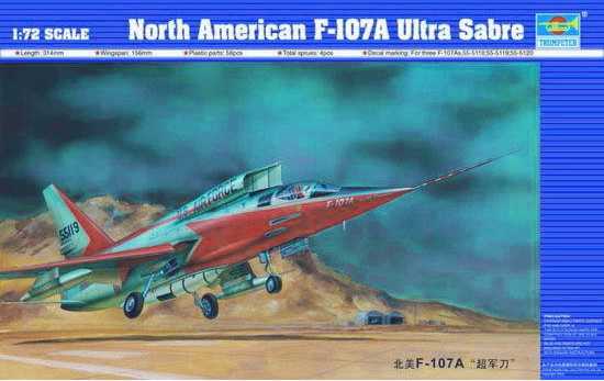 The F-107 Ultra Sabre Jet Fighteer