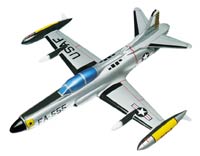 F-94C Starfire Jet Fighter Airplane
