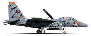 F-15D/E Eagle 1/32 Scale Jet Fighter, Plastic Model Airplane Kit