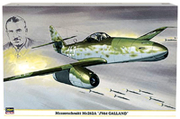 Me-262 German Jet Fighter of the  Famous Pilot, Adolf Galland