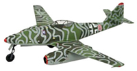 Replica World War 2 German Messerschmitt Me-262 Jet Fighter Picture.
