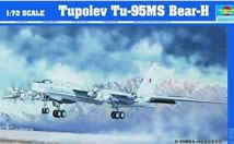 Trumpeter 1/72 Scale Tupolev Tu-95 Bear-H Model