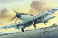 Supermarine Seafire WW2 Fighter Plane