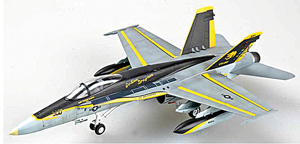   F-18 Hornet Plastic Model Airplane from Navy Attack Squadron VA-192, The World Famous Dragons