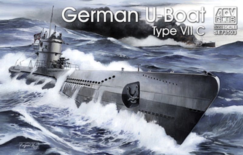 WW2 German Uboat Submarine Type VII U-Boat Models