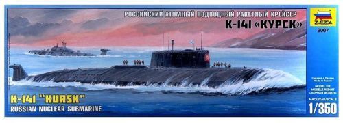 Russian Nuclear Submarine K-141 Kursk Plastic Model Kit