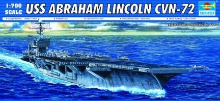 USS Abraham Lincoln Plast Model Ships