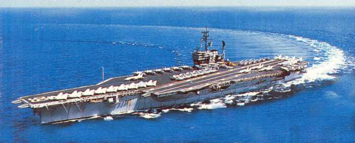 The USS America Aircraft Carrier Models CV-66