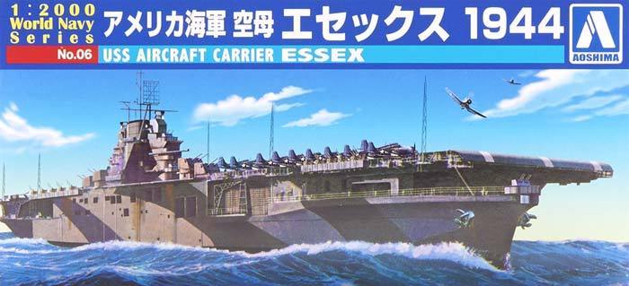 USS Essex CV9 Aircraft Carrier made bo Aoshima in Japan