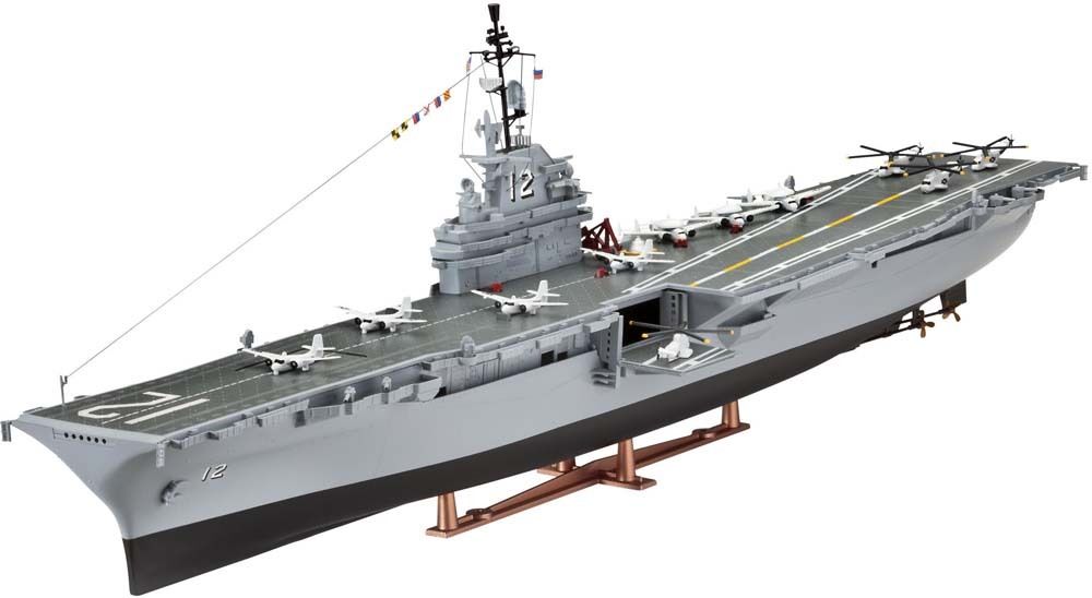 USS Hornet Aircraft Carrier Ship Model