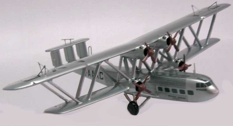 Handley Page H.P. WW1 4 Engine Biplane