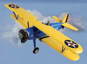 N2S-2/3/4 Stearman 1/24 Model,  Airplane museum quality construction