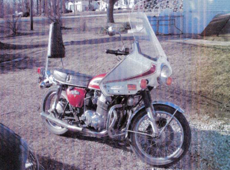 John Bybee's 750 Honda