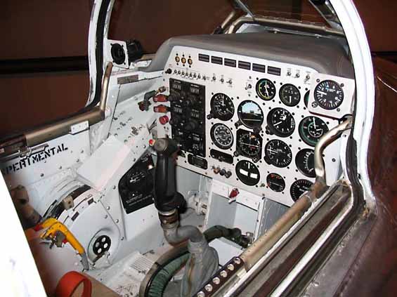 F-86 Cockpit photo, the F-86 is found in many museums
