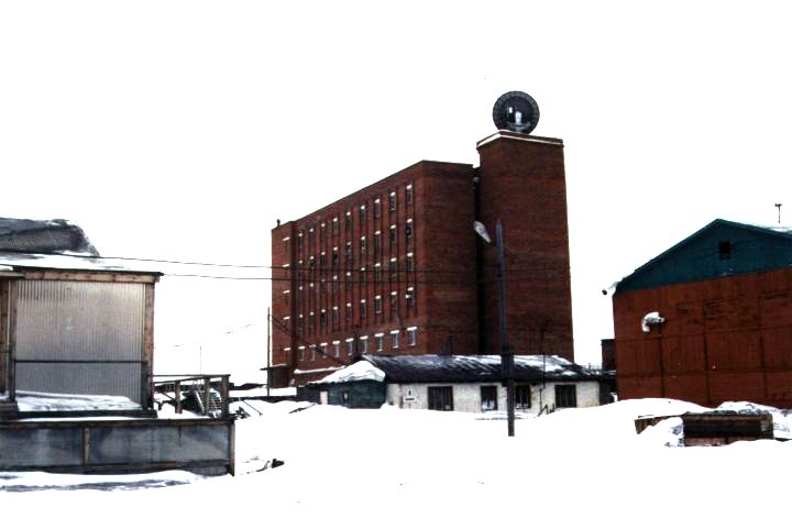 The Khatanga Hotel in northern siberia Russia