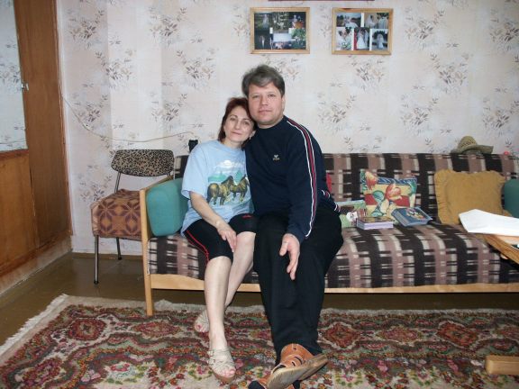 Russian apartment in Barentsburg.