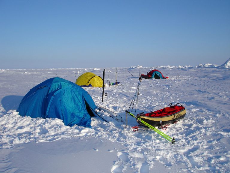 North Pole Ski Area Camp.