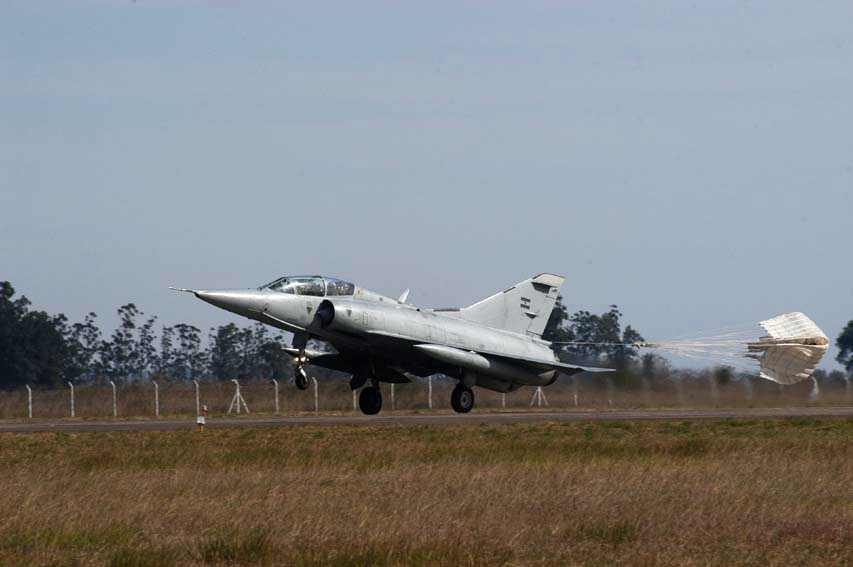 Dagger C-340 Jet Fighter Landing