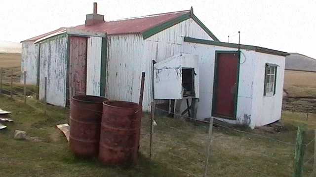 Kelper Shack on the Falklands Islands