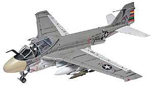 A-6 Intruder Attack Bomber Jet Fighter. 