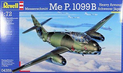 German Messerschmitt P.1099 Plastic Model Airplane Kit