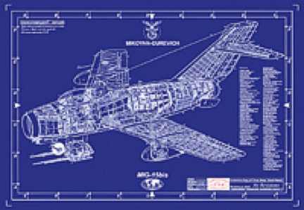 MiG-15 Fagot Blueprint