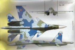 Russian Jet Fighter Model Airplane