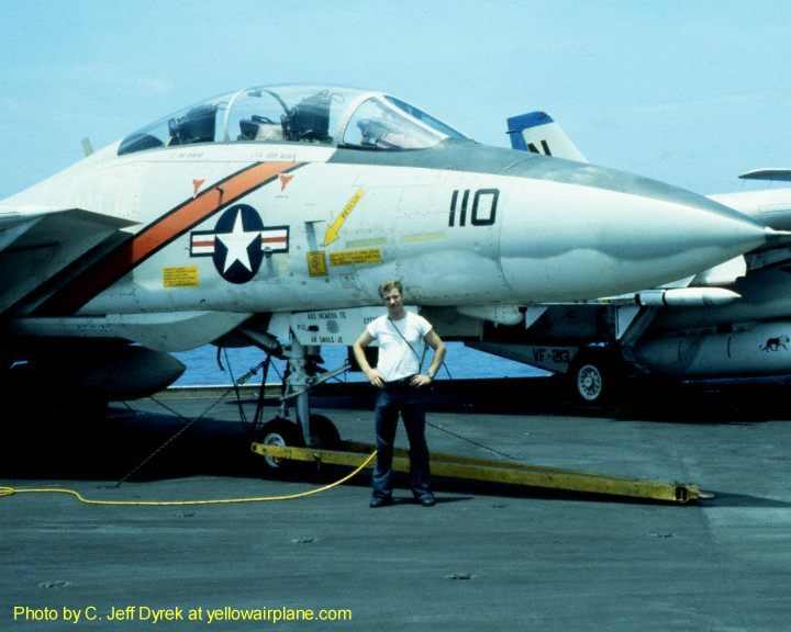 F-14 Tomcat from vf-114 the flying aardvarks