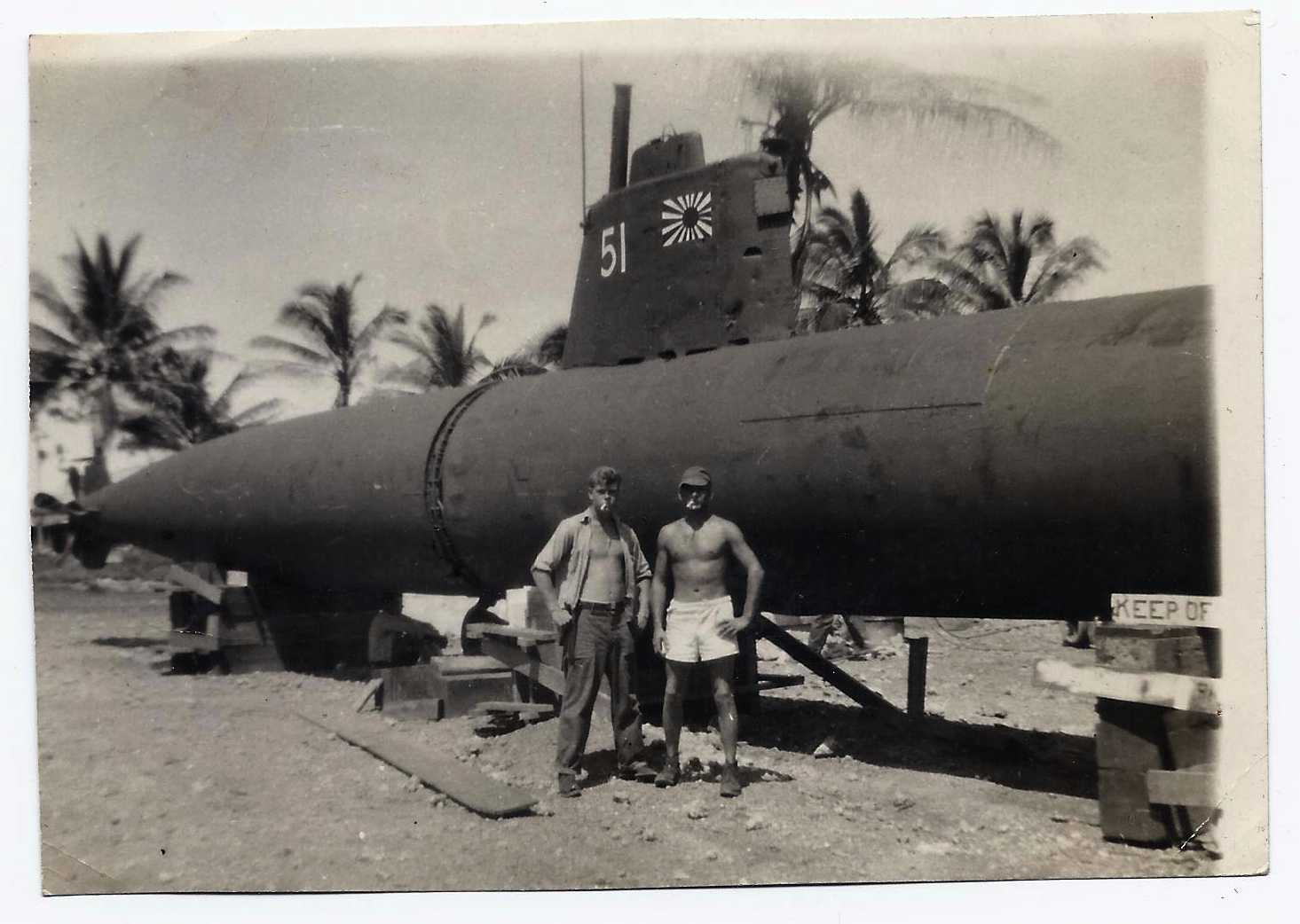 A Picture of the Japanese Mini Submarine used in WW2, by Cindy Kent