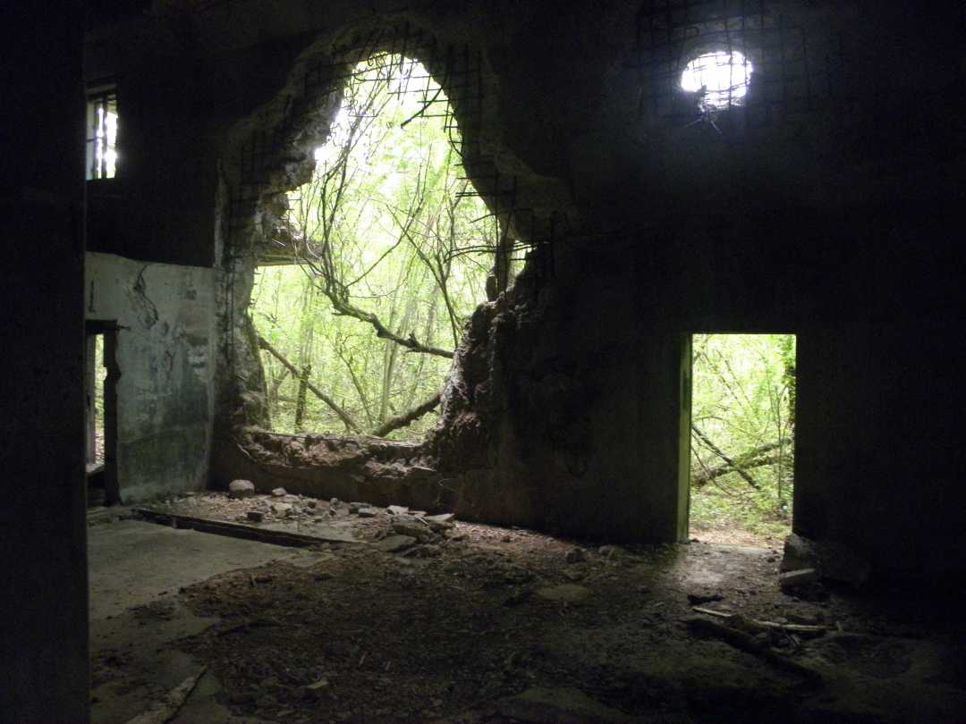 This is the remains of the Japanese power plant on Tinian Island from WW2