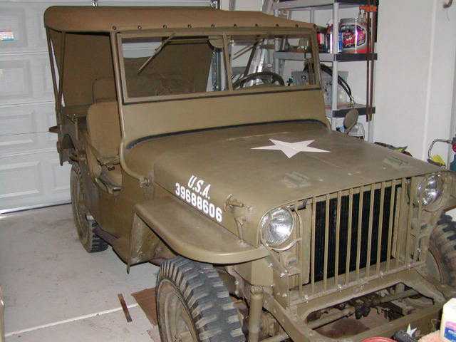 WW2 Willis Jeep with a Ford Chassis