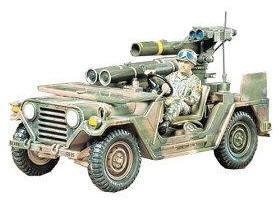 US Army Vehicles, Jeep with Tow Missile Launcher