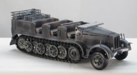 German 8 Ton Troop Transport plastic Model kit