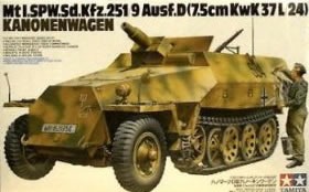 German Kanowagen Half Track Military Model Vehicle Kit