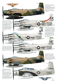 A-1 Skyraider Military Aircraft Models, DieCast, Wood and Plastic Model ...